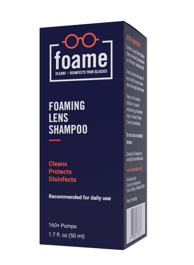 Foaming lens shampoo package - FoameOnline
