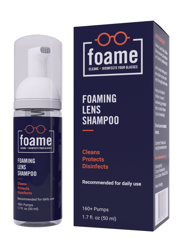 Foaming lens shampoo - FoameOnline